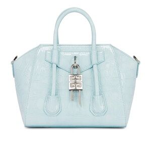 NWOT - Givenchy Antigina small Croc-Embossed 4G Lock bag